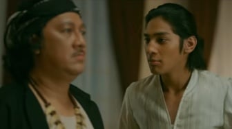 Perdana! Andre Taulany dan Kenzy Taulany Adu Akting di Film Kang Solah From Kang Mak x Nenek Gayung