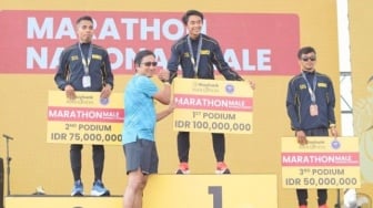 Bukan Cuma Lari, Tapi Juga Bonus Rp100 Juta