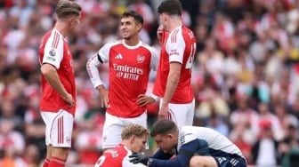 Dua Pemain Jadi Tumbal Pesta Gol Arsenal, Mikel Arteta Was-was