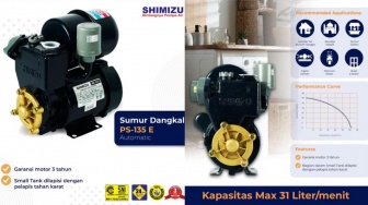 5 Jenis Pompa Air Sesuai Kedalaman Sumur, Ketahui agar Tidak Salah Beli