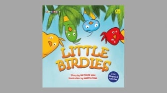 Ulasan Buku Little Birdies, Empat Burung Kecil dan Kakek yang Penyayang
