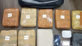 Polisi Tangkap Pemuda Simpan 7 Kg Ganja Siap Edar