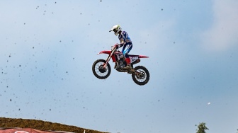 Crosser Astra Honda Kembali  Bawa CRF250R  Melesat di Kejurnas Motocross