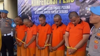 Tampang Pengeroyok Brutal Humas KLH dan Wartawan di Serang: dari Sekuriti, Ormas hingga Oknum Brimob