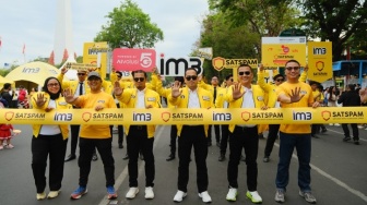 Parade IM3 SATSPAM di Makassar, Kenalkan Fitur untuk Lindungi Masyarakat dari Penipuan Digital