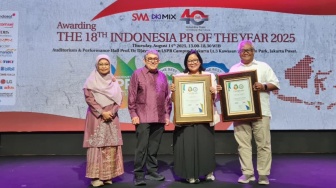 LocknLock Indonesia Raih Penghargaan 2 Kategori Sekaligus di Ajang Indonesia PR of The Year 2025