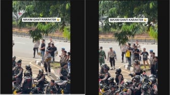Viral Video Intel Ketahuan Nyamar Jadi Drivel Ojek Online usai Demo di Gedung DPR