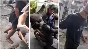 Arogansi Berujung Malu, Viral Motovlogger Bentak Pengendara Ternyata Dia yang Salah