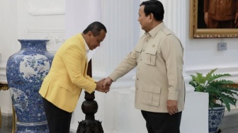 Bahlil Pimpin Rombongan Petinggi Golkar Merapat ke Prabowo 2,5 Jam, Apa Misinya?
