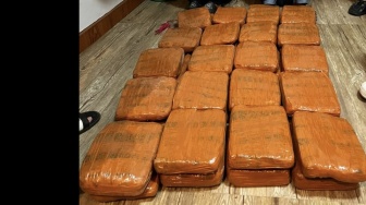 Lampung Jadi Jalur Transit, Polisi Gagalkan Penyelundupan 40 Kg Ganja dari Padang