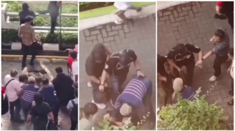 Viral Video Kekerasan Demo di Medan, Mahasiswa Kejang Usai Kepala Diinjak Oknum Aparat