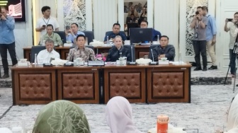 Ahmad Dhani 'Digas' Willy Aditya di Rapat UU Hak Cipta: Sekali Lagi, Kami Berhak Keluarkan Anda!