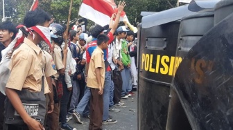 Alasan Anak STM Ikut Demo Bikin Terharu: Saya Nggak Terima Guru Saya Dibilang Beban Negara