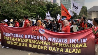 Waspada! Rakyat Rentan Jadi Korban, Pawai Keadilan Iklim Minta Pertanggungjawaban Negara