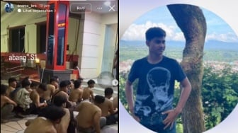 Geger! Video Polisi Hukum Para Pendemo Jalan Jongkok sambil Telanjang: Abang-abang S1