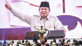 Demo Buruh di DPR Hari Ini, Presiden Prabowo Singgung Amanah Pemimpin di Lokasi Lain