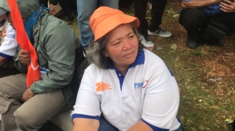 Demo di DPR, Rani Buruh Indramayu Menuntut Keadilan di Tengah Budaya Patriarki: Kami Bukan Lajang!