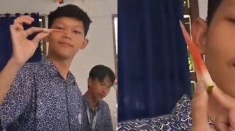 Semangka Setipis Harapan: Viral Menu MBG Bikin Siswa Geleng-Geleng Kepala!