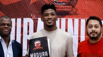 Madura United Gaet Pemain Baru dari Liga Brasil, Tingginya 1,94 Meter