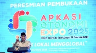 Buka AOE 2025, Presiden Prabowo Subianto Titip Pesan: Kepala Daerah Perjuangkan Kepentingan Rakyat