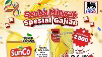 Promo Superindo Hari Ini: Katalog JSM Lengkap 29 - 31 Agustus 2025