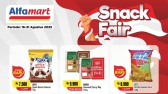 Promo Snack Fair Alfamart Kembali Hadir! Serbu Diskon Spesial Camilan Favoritmu