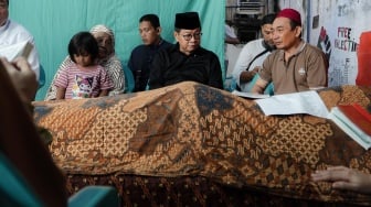 Ojol Tewas Dilindas Rantis Brimob, Begini Janji Pramono saat Melayat ke Rumah Affan Kurniawan