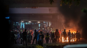 Kondisi Terkini Mako Brimob Kwitang, Usai Dilempari Molotov oleh Massa