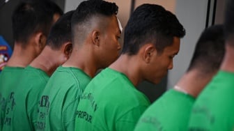 7 Anggota Brimob yang Lindas Ojol Dipatsus 20 Hari