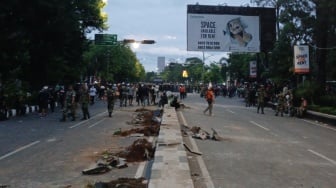 Fasilitas Publik Rusak saat Aksi Driver Ojol di Solo, Wali Kota: Segera Kita Benahi