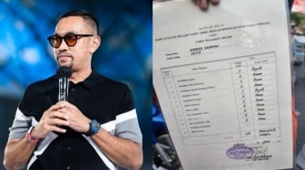 Sebut Rakyat Tolol, Nilai Ijazah Ahmad Sahroni Rata-Rata 6