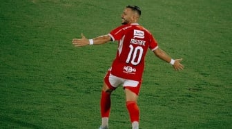 Penalti Mirza Mustafic Antar Bali United Tumbangkan Madura United 1-0