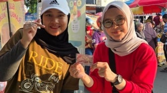 BRI Apresiasi Pengguna BRImo di Car Free Day Simpang Lima Semarang