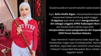 7 Fakta Bella Sofhie Mundur dari DPRD Buru, Maluku: Saya Memohon Maaf