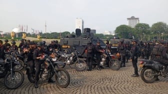 Jakarta Siaga! Polda Metro Jaya Gelar Patroli Skala Besar di Tengah Gelombang Demo