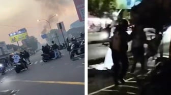 'Stay Safe Lur!': Demo di Jogja Mencekam, Saksi Mata Ungkap Kondisi di Sekitar Polda DIY Minggu Pagi