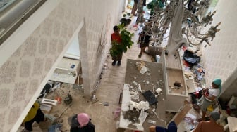 Sebelum Tangkap 9 Penjarah Rumah Uya Kuya, Polisi Akui Sempat Kewalahan Halau Massa Penjarah