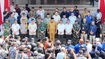Cegah Anarkis Meluas, Puluhan Ormas Bogor Gelar Deklarasi Damai di Hadapan Bupati dan Forkopimda