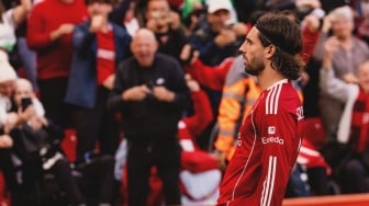 Dominik Szoboszlai Hancurkan Mimpi Arsenal di Anfield, Arteta Cuma Bisa Geleng-Geleng