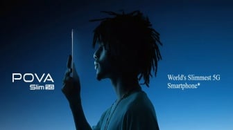 Tecno POVA Slim 5G akan Segera Rilis Awal September 2025, Diklaim Jadi HP Tertipis di Dunia