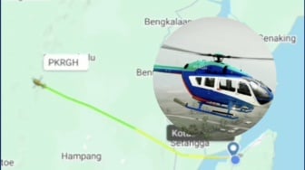 Helikopter Rute Kotabaru-Palangka Raya Hilang Kontak di Area Hutan Kalimantan