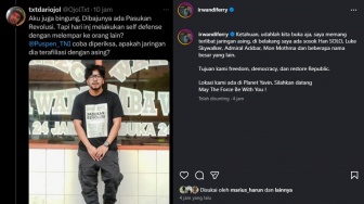 Dituding Terafiliasi Asing, Ferry Irwandi Balas dengan Satir ala Star Wars