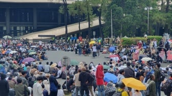 Demo di UGM: Tuntut Usut Tuntas Kematian Ojol & Mahasiswa, Tolak Represi Negara!