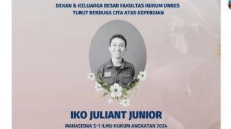 'Jangan Pukulin Saya Lagi!', Igauan Terakhir Mahasiswa UNNES Iko Juliant Sebelum Wafat Jadi Misteri