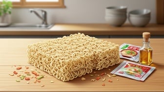 Jangan Makan Mi Instan Mentah! Ini 5 Bahaya Tersembunyi yang Jarang Diketahui
