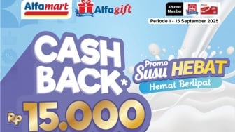 Promo Susu Hebat Hemat Berlipat Alfamart: Cashback Melimpah Hingga Rp15.000