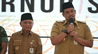 Gubernur Bobby Nasution Apresiasi Mahasiswa hingga Ojol Gelar Aksi Secara Damai di Sumut