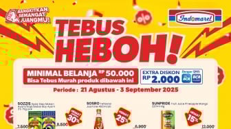 Promo Tebus Heboh Indomaret Kembali Hadir dengan Kejutan Harga Mulai dari Rp5.000!