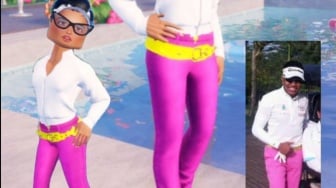 Gaya Pink Ahmad Sahroni Viral di Roblox, Outfit 'Sultan Priok' Jadi Tren di Game