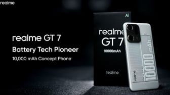 HP Realme dengan Baterai Jumbo 10.000 mAh Siap Diproduksi Massal Tahun Depan